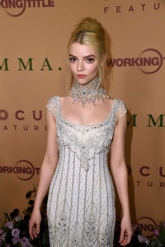 ANYA TAYLOR-JOY at Emma. Premiere in Los Angeles 02/18/2020
