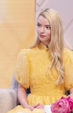 ANYA TAYLOR-JOY at Lorraine Show in London 02/12/2020