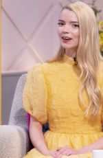 ANYA TAYLOR-JOY at Lorraine Show in London 02/12/2020