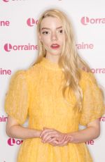 ANYA TAYLOR-JOY at Lorraine Show in London 02/12/2020