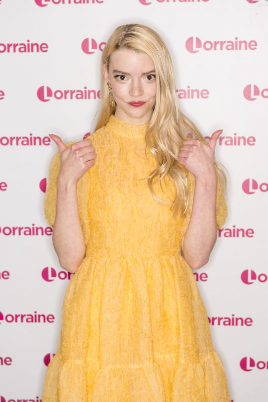 ANYA TAYLOR-JOY at Lorraine Show in London 02/12/2020