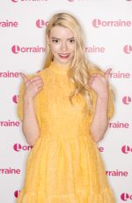 ANYA TAYLOR-JOY at Lorraine Show in London 02/12/2020