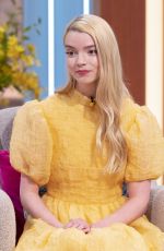 ANYA TAYLOR-JOY at Lorraine Show in London 02/12/2020
