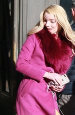 ANYA TAYLOR-JOY at Lorraine Show in London 02/12/2020