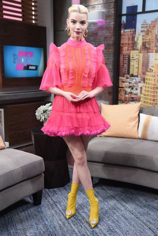 ANYA TAYLOR-JOY at People Now in New York 02/04/2020