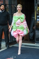 ANYA TAYLOR-JOY Leaves Bowery Hotel 02/18/2020