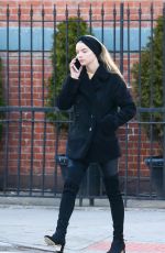 ANYA TAYLOR-JOY Out and About in New York 02/25/2020