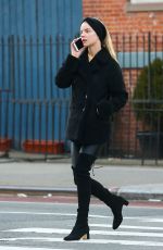 ANYA TAYLOR-JOY Out and About in New York 02/25/2020