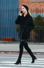 ANYA TAYLOR-JOY Out and About in New York 02/25/2020