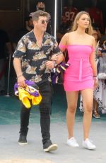 APRIL LOVE GEARY Arrives at Fanatics Pre-Super Bowl Party in Miami 02/01/2020