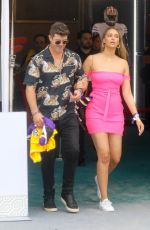 APRIL LOVE GEARY Arrives at Fanatics Pre-Super Bowl Party in Miami 02/01/2020