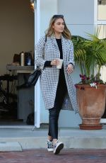 APRIL LOVE GEARY Leaves a Salon at Malibu Country Mart 02/05/2020