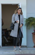APRIL LOVE GEARY Leaves a Salon at Malibu Country Mart 02/05/2020