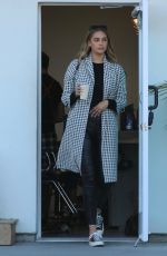 APRIL LOVE GEARY Leaves a Salon at Malibu Country Mart 02/05/2020