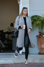 APRIL LOVE GEARY Leaves a Salon at Malibu Country Mart 02/05/2020
