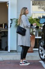 APRIL LOVE GEARY Leaves a Salon at Malibu Country Mart 02/05/2020