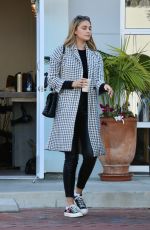 APRIL LOVE GEARY Leaves a Salon at Malibu Country Mart 02/05/2020