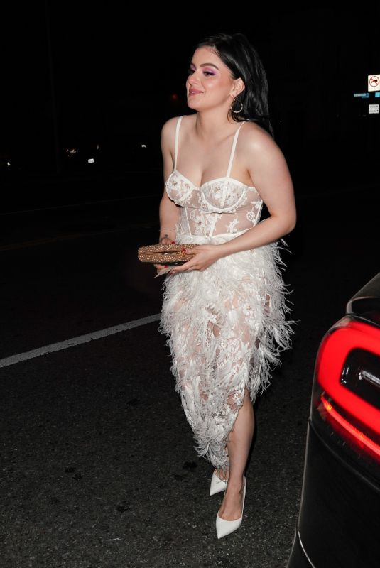 ARIEL WINTER and Luke Benward Night Out in West Hollywood 02/08/2020