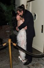 ARIEL WINTER and Luke Benward Night Out in West Hollywood 02/08/2020