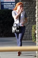 ARIEL WINTER Debuts Red Hair Handling Package in Hollywood 02/25/2020