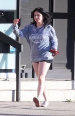 ARIEL WINTER Leaves a Nail Salon in Los Angeles 02/16/2020