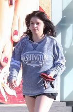 ARIEL WINTER Leaves a Nail Salon in Los Angeles 02/16/2020