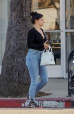 ARIEL WINTER Leaves a Nail Salon in Studio City 02/05/2020
