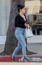 ARIEL WINTER Leaves a Nail Salon in Studio City 02/05/2020