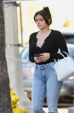 ARIEL WINTER Leaves a Nail Salon in Studio City 02/05/2020