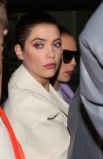 ASHLEY BENSON and CARA DELEVINGNE Leaves Their Hotel in Milan 02/23/2020