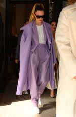 ASHLEY BENSON and CARA DELEVINGNE Leaves Their Hotel in Milan 02/23/2020