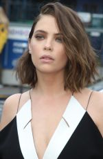 ASHLEY BENSON Arrives at Balmain Show at Paris Fashion Week 02/28/2020