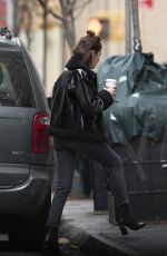 ASHLEY BENSON Out Shopping in New York 02/20/2020