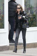 ASHLEY BENSON Out Shopping in New York 02/20/2020