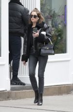 ASHLEY BENSON Out Shopping in New York 02/20/2020