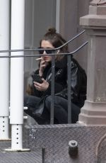 ASHLEY BENSON Out Shopping in New York 02/20/2020