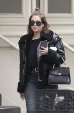 ASHLEY BENSON Out Shopping in New York 02/20/2020