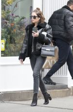ASHLEY BENSON Out Shopping in New York 02/20/2020
