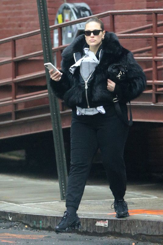 ASHLEY GRAHAM Out and About in New York 02/13/2020