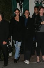 ASHLEY GREENE and CARA SANTANA at San Vincente Bungalows in West Hollywood 02/05/2020