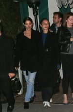 ASHLEY GREENE and CARA SANTANA at San Vincente Bungalows in West Hollywood 02/05/2020
