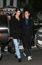 ASHLEY GREENE and CARA SANTANA at San Vincente Bungalows in West Hollywood 02/05/2020
