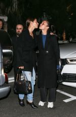ASHLEY GREENE and CARA SANTANA at San Vincente Bungalows in West Hollywood 02/05/2020