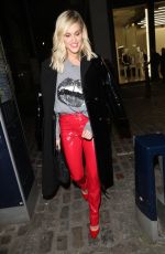 ASHLEY ROBERTS at Soho Brasserie in London 02/14/2020