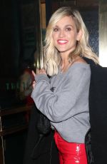 ASHLEY ROBERTS at Soho Brasserie in London 02/14/2020