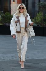 ASHLEY ROBERTS Leaves Heart Radio Studios in London 02/07/2020