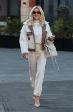 ASHLEY ROBERTS Leaves Heart Radio Studios in London 02/07/2020