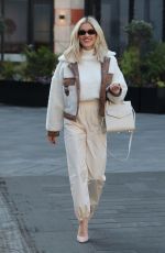 ASHLEY ROBERTS Leaves Heart Radio Studios in London 02/07/2020