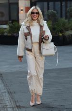 ASHLEY ROBERTS Leaves Heart Radio Studios in London 02/07/2020