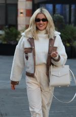 ASHLEY ROBERTS Leaves Heart Radio Studios in London 02/07/2020